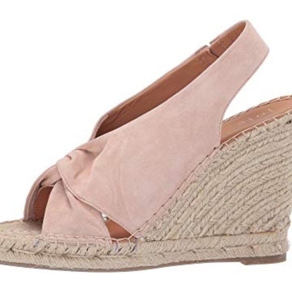 Joie Pink Suede Kaili Wedge - Picture 8 of 15